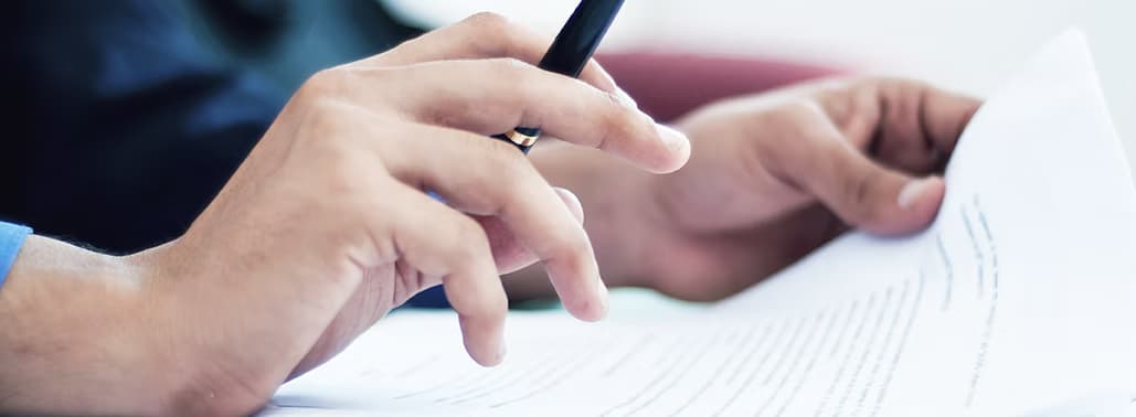 signing contracts